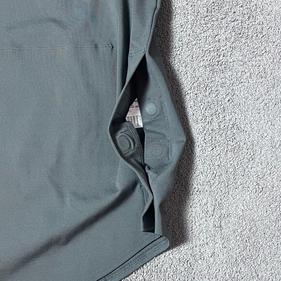 Bylt Fairway Drop-Cut Pullover Premium Basics Quarter Zip Snaps Men's Large - Picture 6 of 6